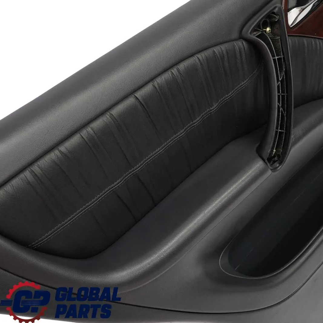  Mercedes-Benz ML W163 Rear Left N/S Door Card Trim Panel Black Leather - SKU A1637301970 - Part number A1637301970