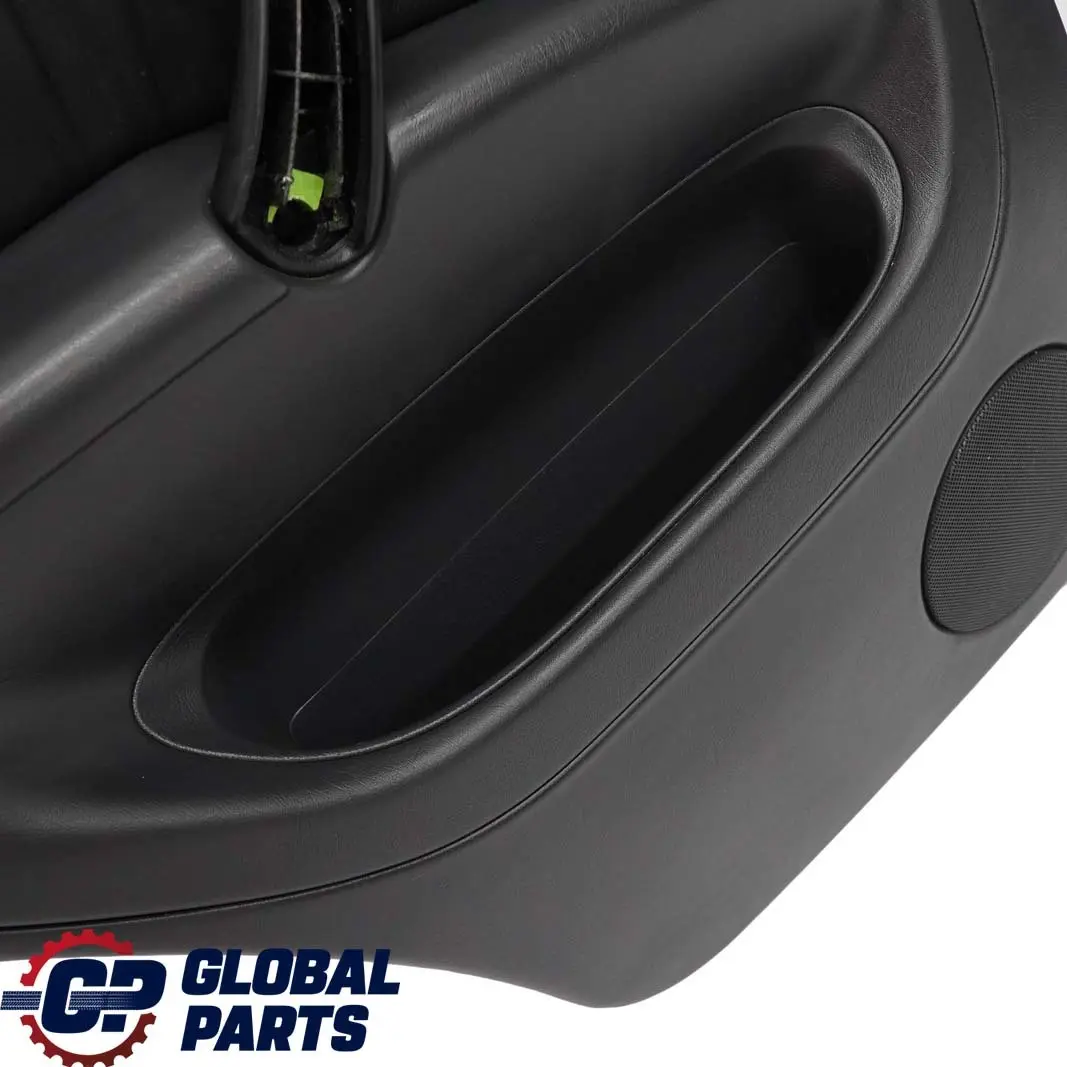  Mercedes-Benz ML W163 Rear Left N/S Door Card Trim Panel Black Leather - SKU A1637301970 - Part number A1637301970