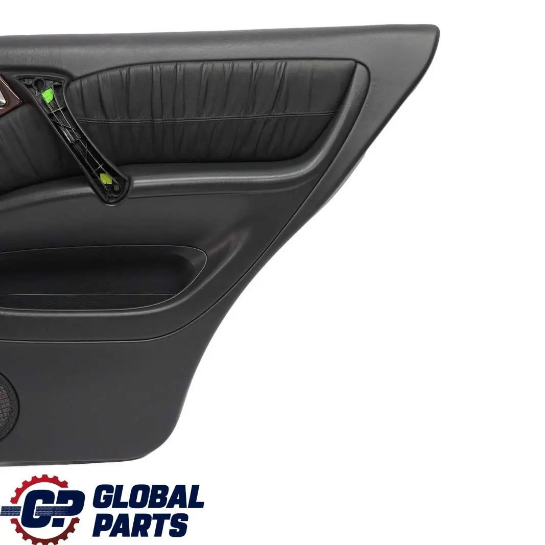 Mercedes-Benz ML W163 Rear Right Door Card Trim Panel Black Leather para con número de pieza A1637302070 Mercedes-Benz ML W163 Rear Right Door Card Trim Panel Black Leather - SKU A1637302070 - Número de pieza A1637302070