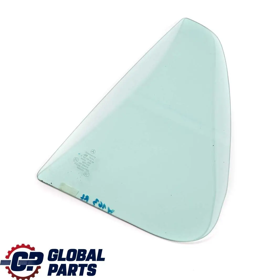 Mercedes-Benz M-Class ML W163 Rear Left N/S Door Window Small Green Glass AS2 - SKU A1637350909 - Part number A1637350909