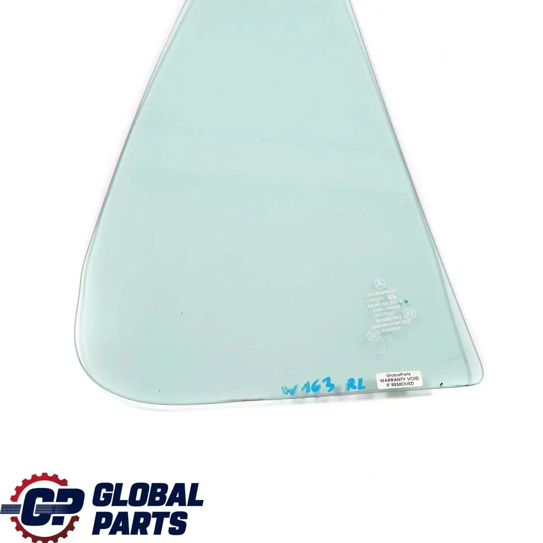  Mercedes-Benz M-Klasse ML W163 Hinten Links Tür Glas Scheibe AS2 - SKU A1637350909 - Teilenummer A1637350909