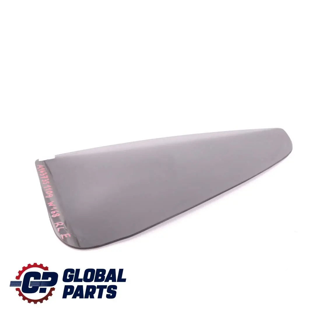 Left N/S Door Window Small Tinted Black Glass AS3 to Mercedes M-Class ML W163 Rear with Part number A1637351109 Mercedes M-Class ML W163 Rear Left N/S Door Window Small Tinted Black Glass AS3 - SKU A1637351109 - Part number A1637351109