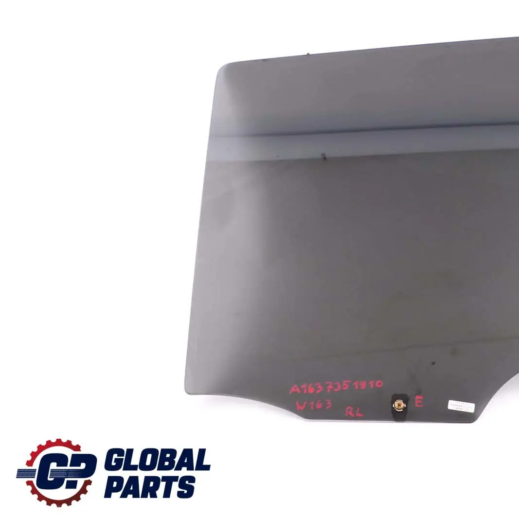  Mercedes-Benz M-Class ML W163 Rear Left N/S Door Window Tinted Black Glass AS3 - SKU A1637351110 - Part number A1637351110
