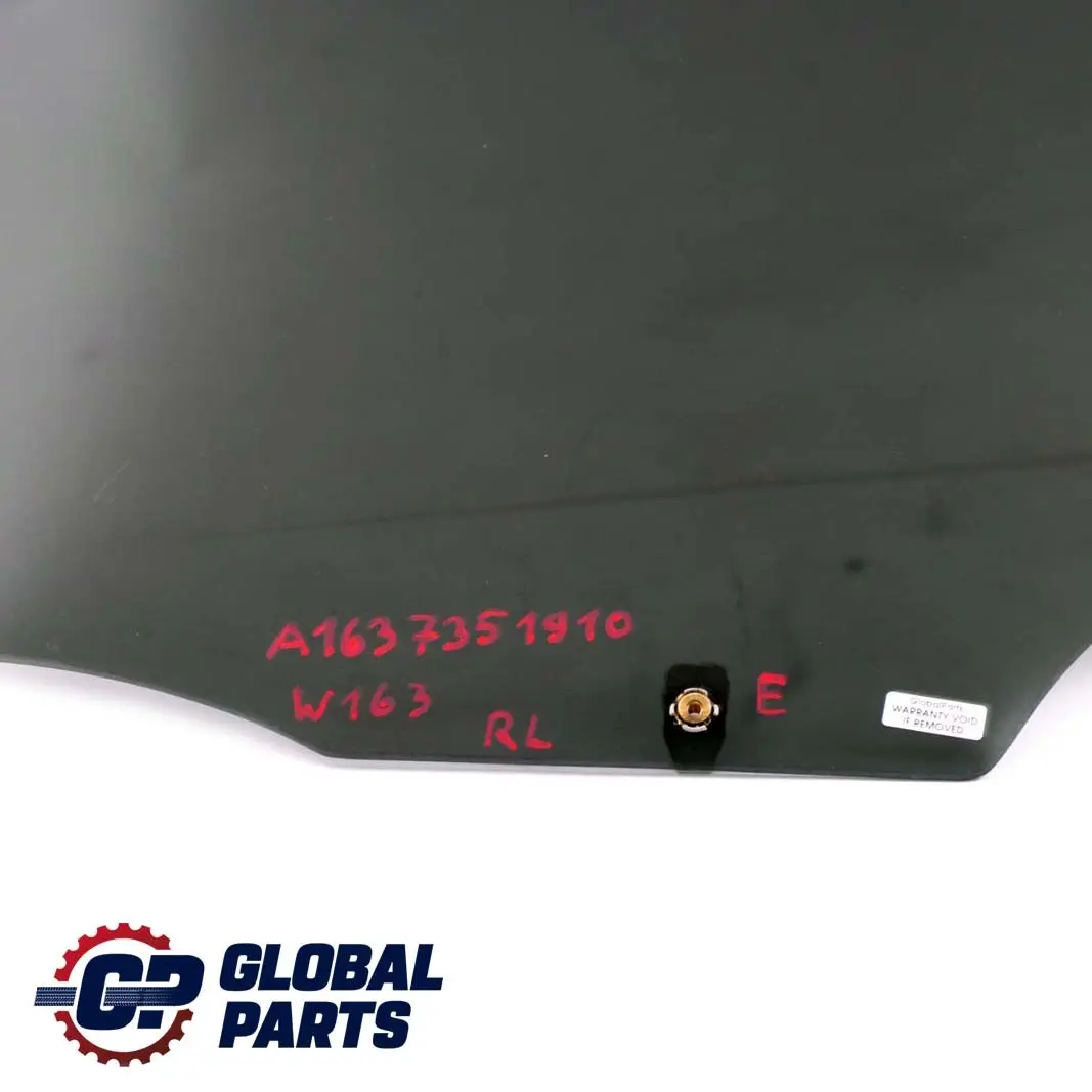  MERCEDES-BENZ M-CLASSE ML W163 Arriere Gauche Porte Verre Vitre AS3 - SKU A1637351110 - Numéro de pièce A1637351110