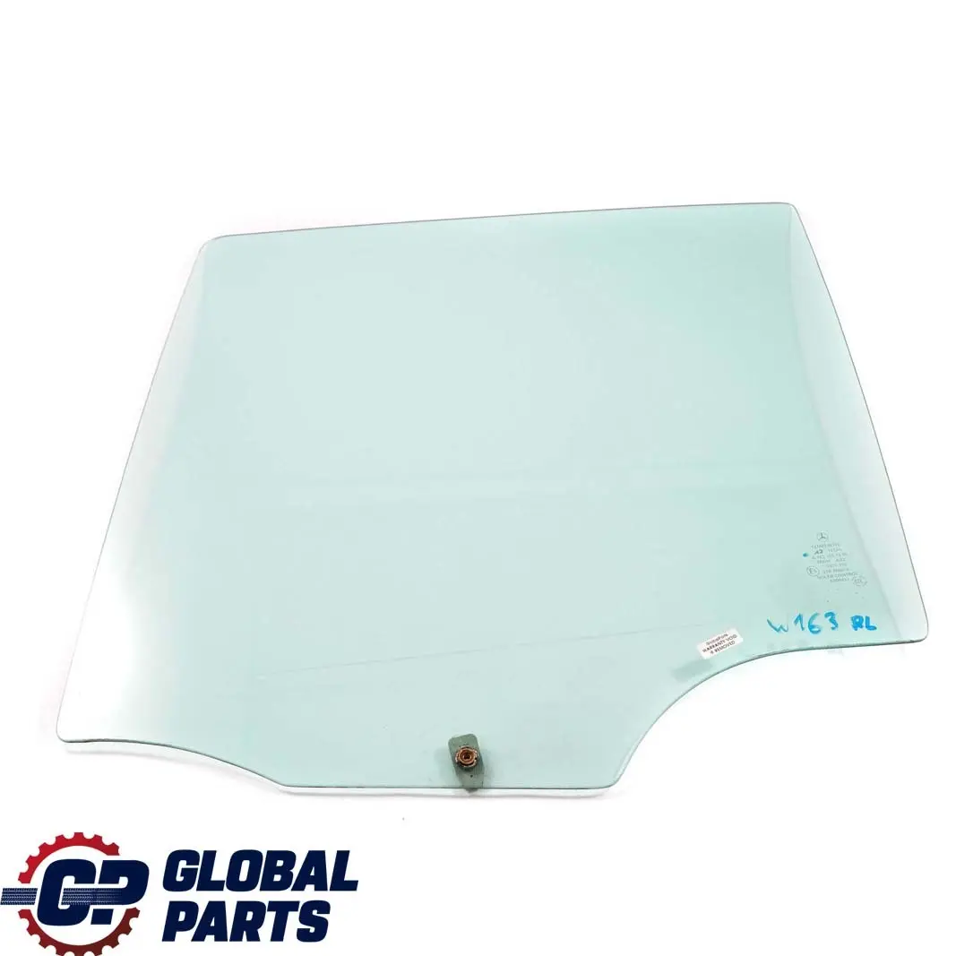 Classe M ML W163 Vetro della porta posteriore sinistra N/S Verde AS2 per Mercedes con numero di parte A1637351310 Mercedes Classe M ML W163 Vetro della porta posteriore sinistra N/S Verde AS2 - SKU A1637351310 - Numero di parte A1637351310