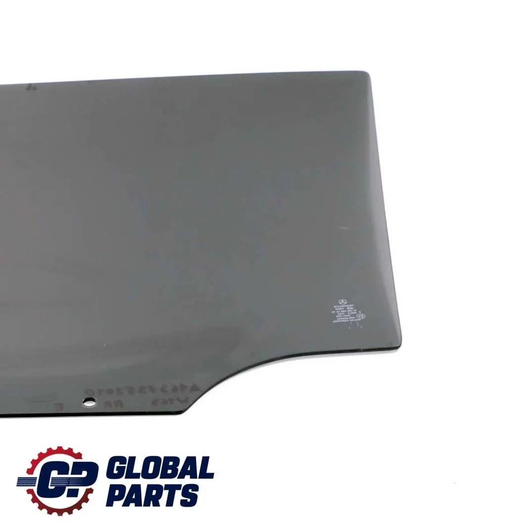 Door Window Tinted Black Glass AS3 Right O/S to Mercedes ML W163 Rear with Part number A1637352010 Mercedes ML W163 Rear Door Window Tinted Black Glass AS3 Right O/S - SKU A1637352010 - Part number A1637352010