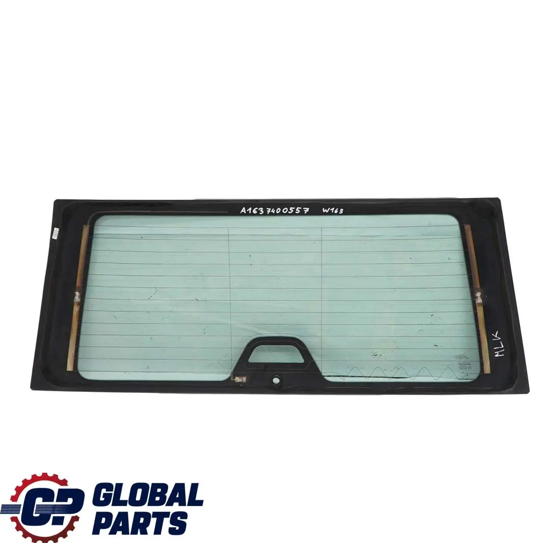Mercedes-Benz M-Class ML W163 Rear Tailgate Window AS2 Armourplate PL to with Part number A1637400557 Mercedes-Benz M-Class ML W163 Rear Tailgate Window AS2 Armourplate PL - SKU A1637400557 - Part number A1637400557