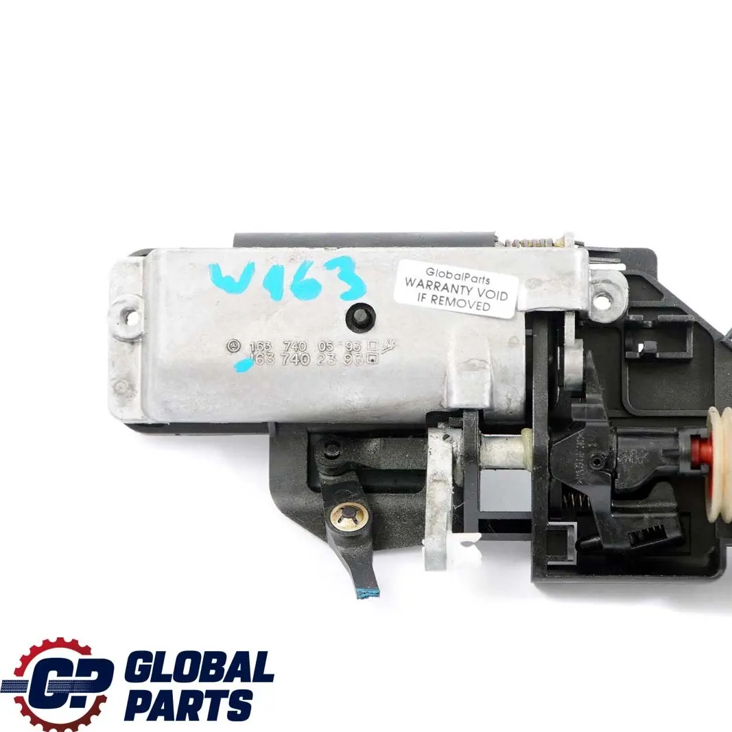 Mercedes-Benz M-Class ML W163 Actuator Handle Boot Trunk Lid Cover to with Part number A1637400593 Mercedes-Benz M-Class ML W163 Actuator Handle Boot Trunk Lid Cover - SKU A1637400593 - Part number A1637400593