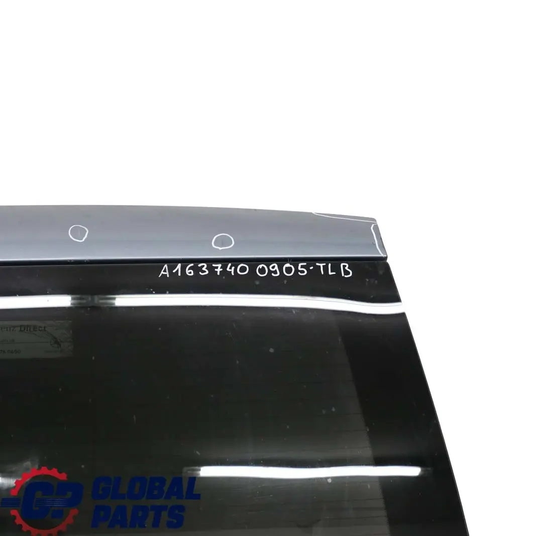 Mercedes-Benz ML W163 Boot Trunk Lid Tailgate Teallite Blue Metallic - 353 to with Part number A1637400905 Mercedes-Benz ML W163 Boot Trunk Lid Tailgate Teallite Blue Metallic - 353 - SKU A1637400905-TLB - Part number A1637400905