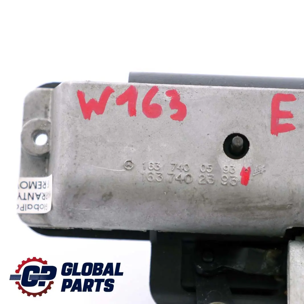 Mercedes-Benz M-Class ML W163 Rear Door Tailgate Bootlid Handle to with Part number A1637402393 Mercedes-Benz M-Class ML W163 Rear Door Tailgate Bootlid Handle - SKU A1637402393 - Part number A1637402393