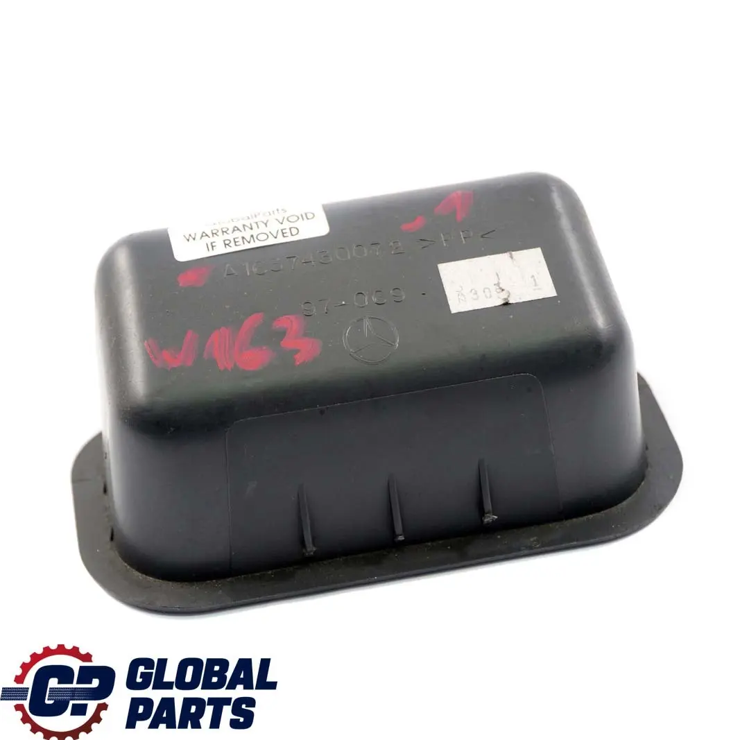  Mercedes-Benz M-Klasse ML W163 Griffschale Heckklappe Schwarz - SKU A1637430072-1 - Teilenummer A1637430072