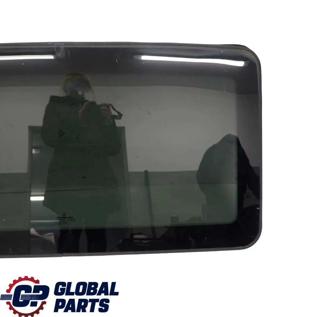 Mercedes-Benz M-Class ML W163 Sliding Roof Sunroof Window Glass Panel AS3 to with Part number A1637801021 Mercedes-Benz M-Class ML W163 Sliding Roof Sunroof Window Glass Panel AS3 - SKU A1637801021 - Part number A1637801021