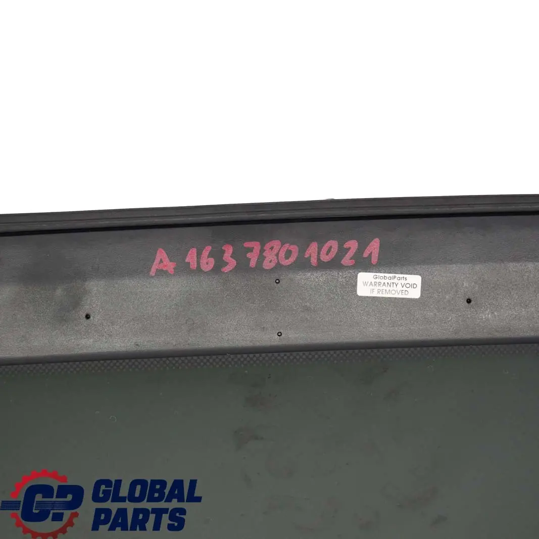  Mercedes-Benz M-Class ML W163 Sliding Roof Sunroof Window Glass Panel AS3 - SKU A1637801021 - Part number A1637801021