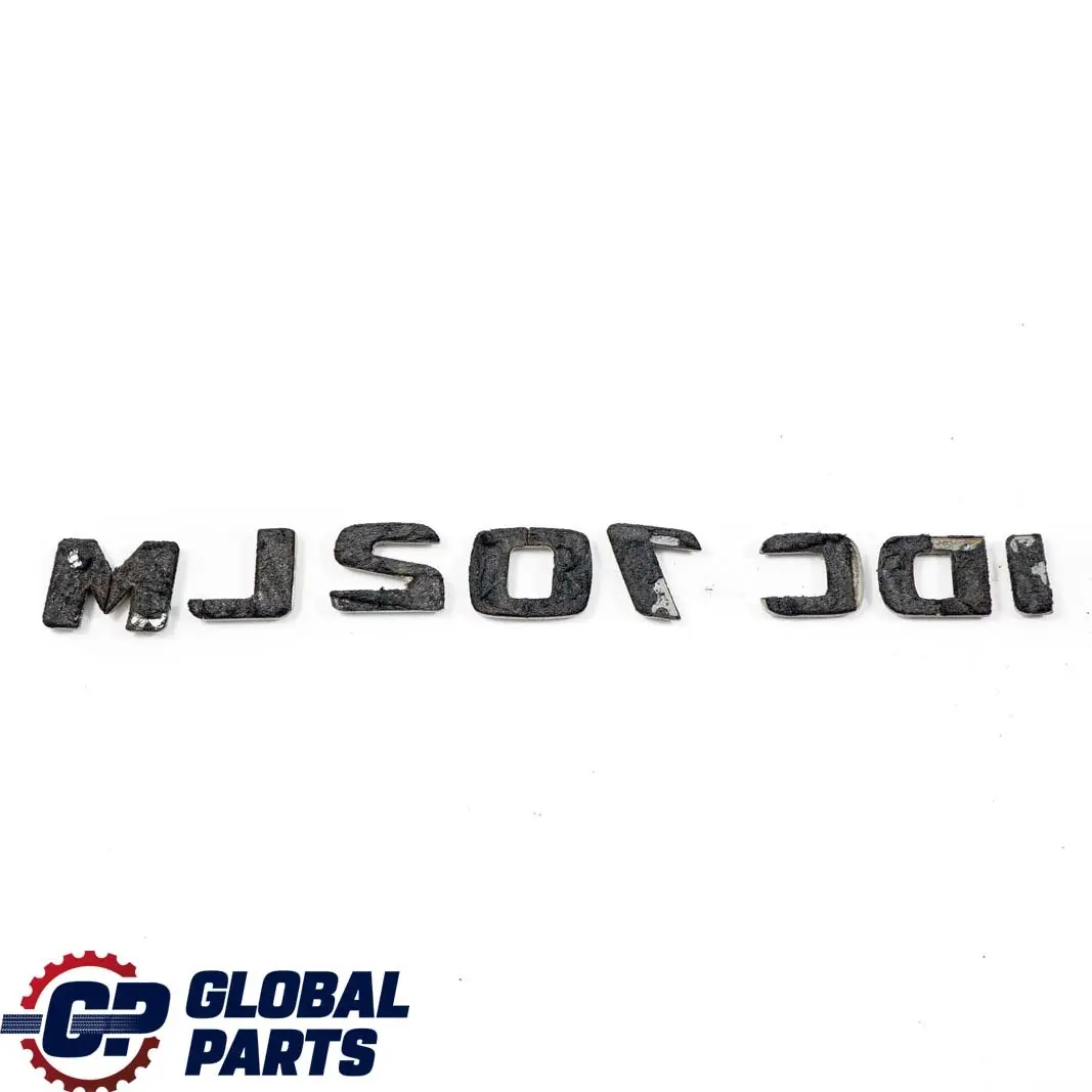 Kofferraum Heckklappe Emblem Schriftzug Aufgeklebt für Mercedes ML W163 270 CDI mit Teilenummer A1638170815 Mercedes ML W163 270 CDI Kofferraum Heckklappe Emblem Schriftzug Aufgeklebt - SKU A1638170815 - Teilenummer A1638170815