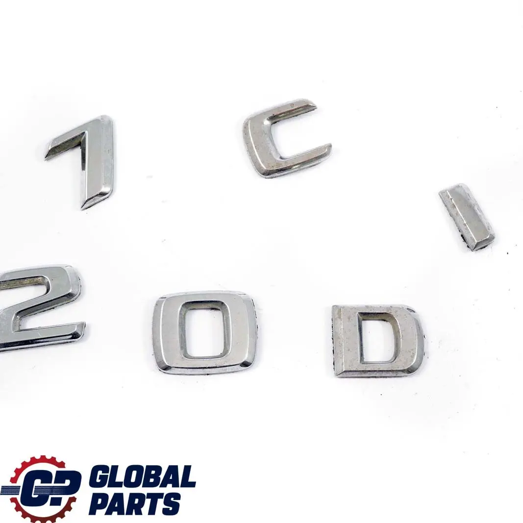 Trunk Tailgate Adhered Emblem Lettering to Mercedes ML W163 270 CDI with Part number A1638170815 Mercedes ML W163 270 CDI Trunk Tailgate Adhered Emblem Lettering - SKU A1638170815 - Part number A1638170815