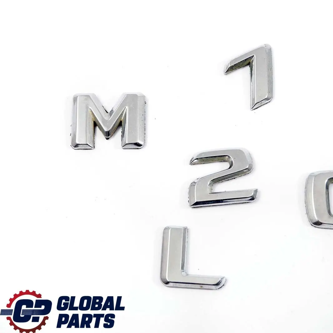 Mercedes ML W163 270 CDI Kofferraum Heckklappe Emblem Schriftzug Aufgeklebt - SKU A1638170815 - Teilenummer A1638170815