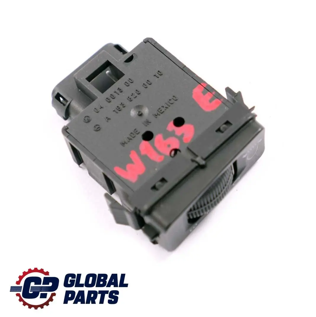 Mercedes-Benz M ML W163 Headlight Height Aim Adjuster Level Control Switch to with Part number A1638200010 Mercedes-Benz M ML W163 Headlight Height Aim Adjuster Level Control Switch - SKU A1638200010 - Part number A1638200010