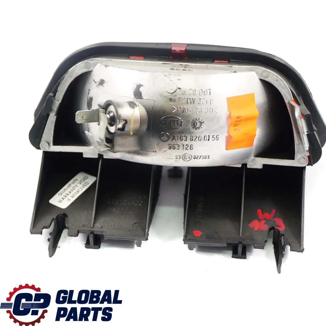  Mercedes-Benz M ML W163 Rear Additional Third Brake Light Lamp - SKU A1638200156 - Part number A1638200156