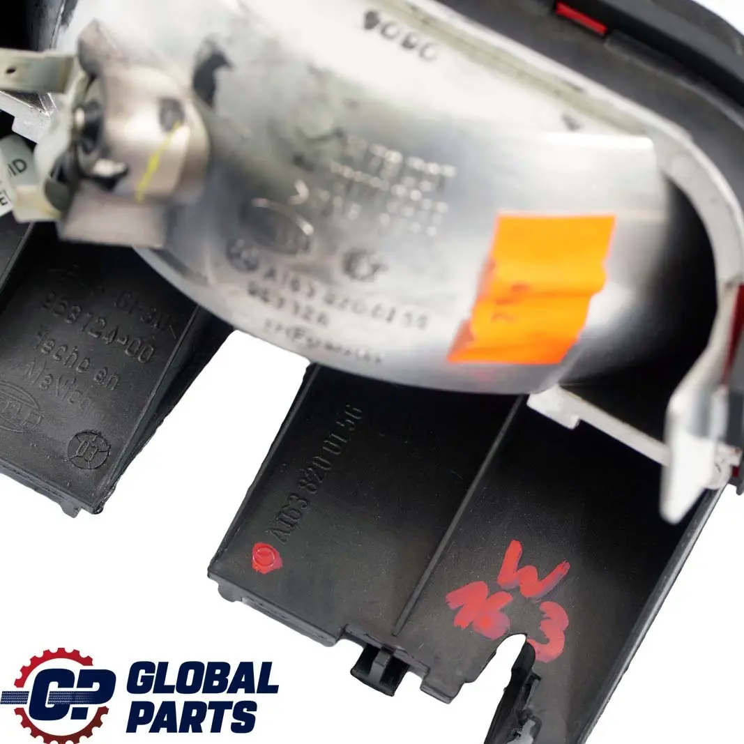 Lampada Posteriore Supplementare Terza Luce Freno per Mercedes W163 con numero di parte A1638200156 Mercedes W163 Lampada Posteriore Supplementare Terza Luce Freno - SKU A1638200156 - Numero di parte A1638200156