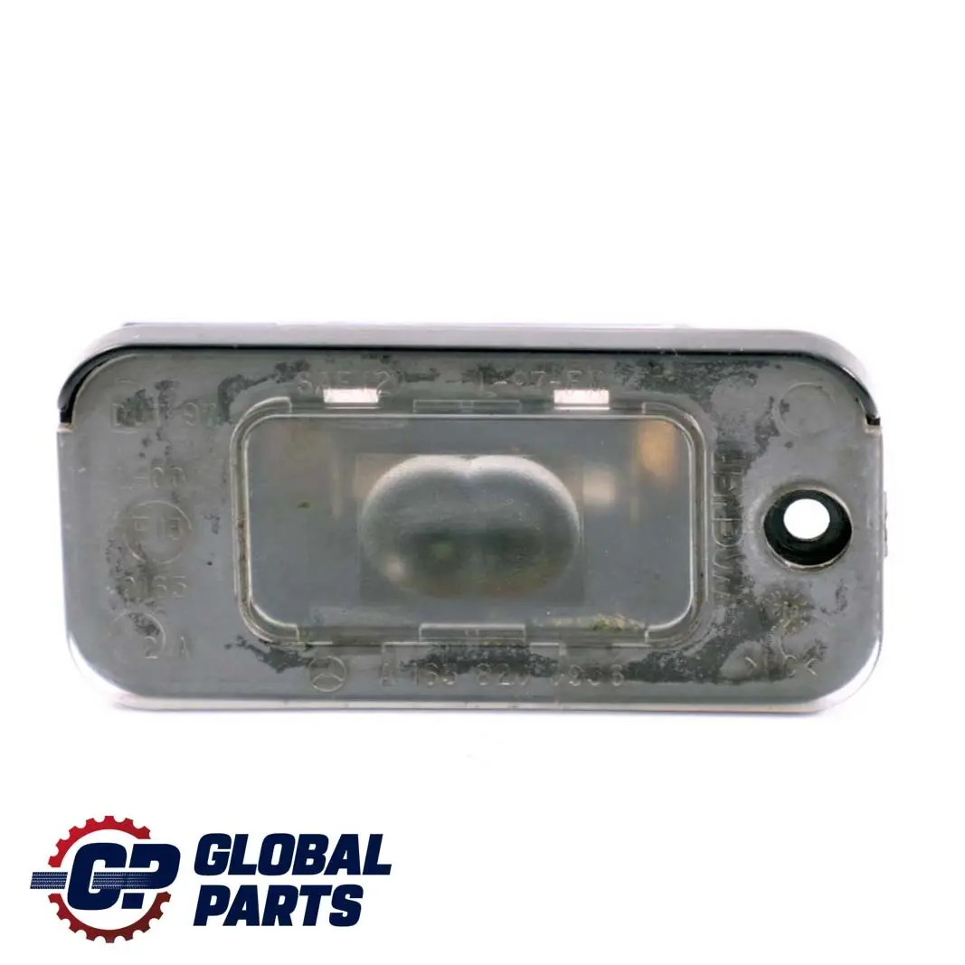 Mercedes-Benz M-Class ML W163 Number Plate Light Exterior Lamp to with Part number A1638200956 Mercedes-Benz M-Class ML W163 Number Plate Light Exterior Lamp - SKU A1638200956 - Part number A1638200956