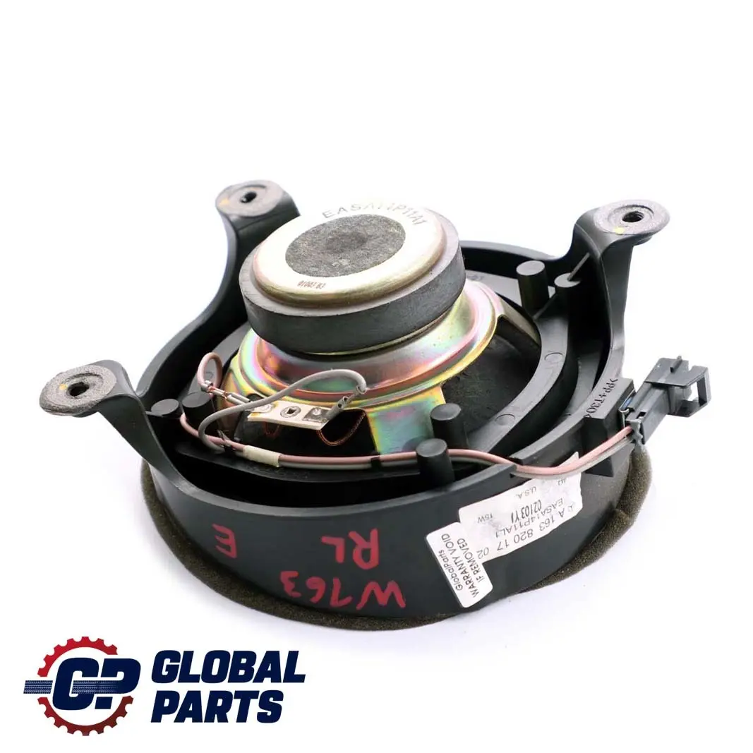 Mercedes-Benz Clase ML W163 Rear Left Door Speaker Loudspeaker para con número de pieza A1638201702 Mercedes-Benz Clase ML W163 Rear Left Door Speaker Loudspeaker - SKU A1638201702 - Número de pieza A1638201702
