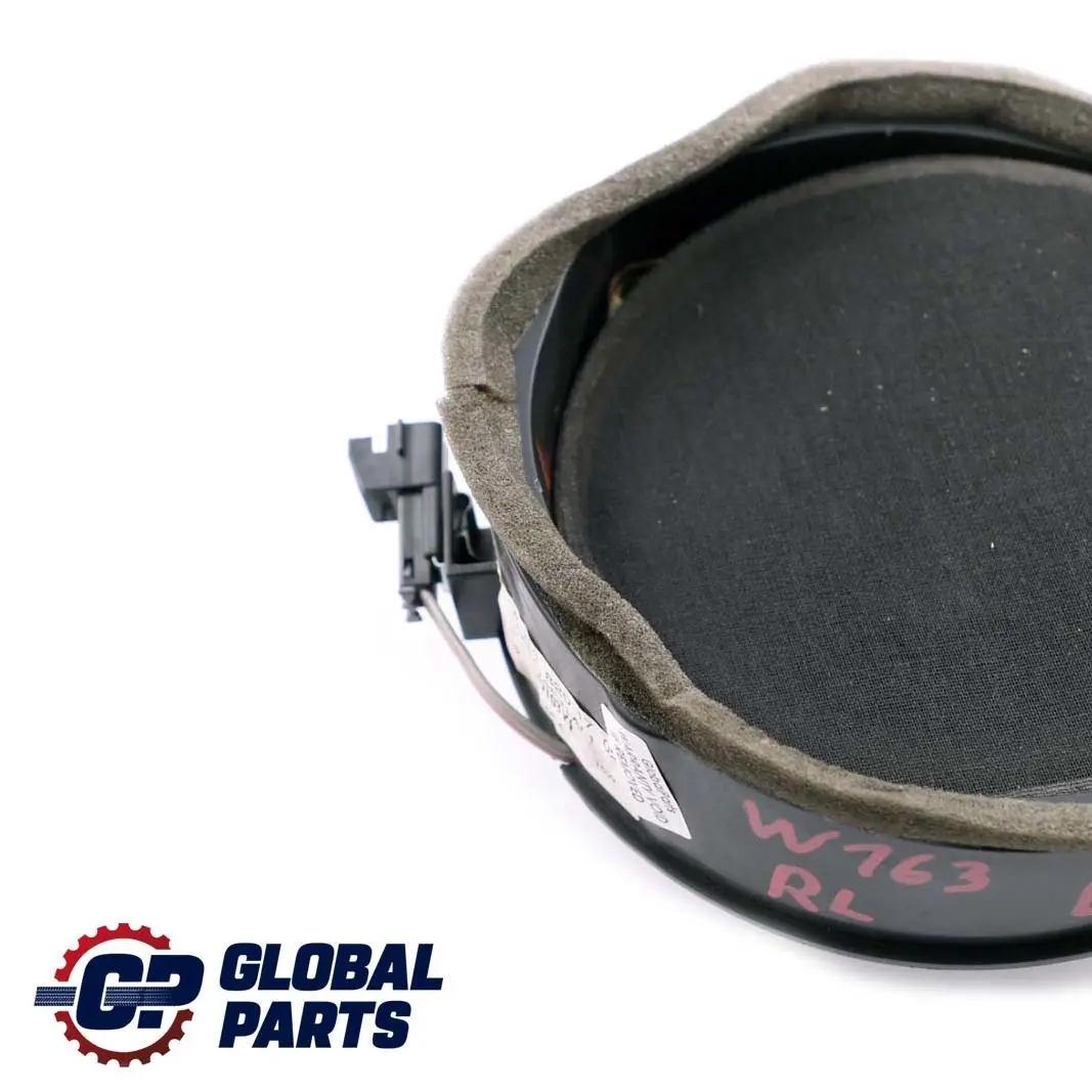  Mercedes-Benz Clase ML W163 Rear Left Door Speaker Loudspeaker - SKU A1638201702 - Número de pieza A1638201702