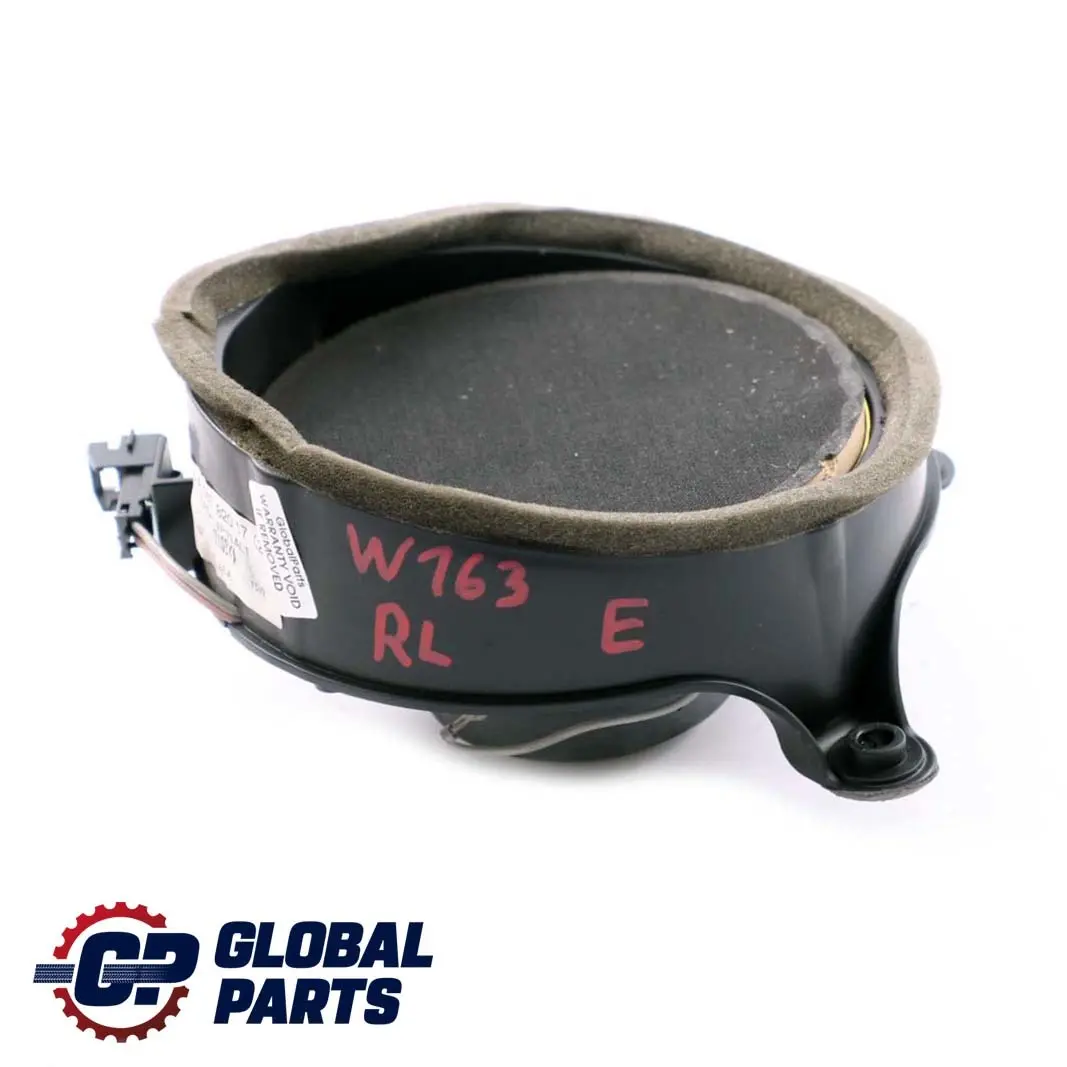  Mercedes-Benz Clase ML W163 Rear Left Door Speaker Loudspeaker - SKU A1638201702 - Número de pieza A1638201702