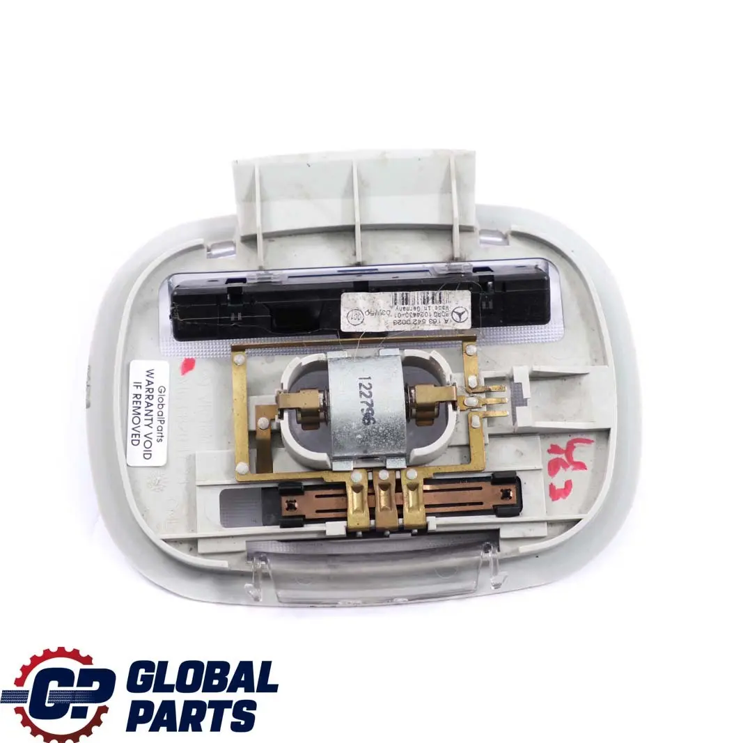 Mercedes-Benz M-Klasse ML W163 Innenbeleuchtung Leseleuchte Hinten für mit Teilenummer A1638201723 Mercedes-Benz M-Klasse ML W163 Innenbeleuchtung Leseleuchte Hinten - SKU A1638201723 - Teilenummer A1638201723