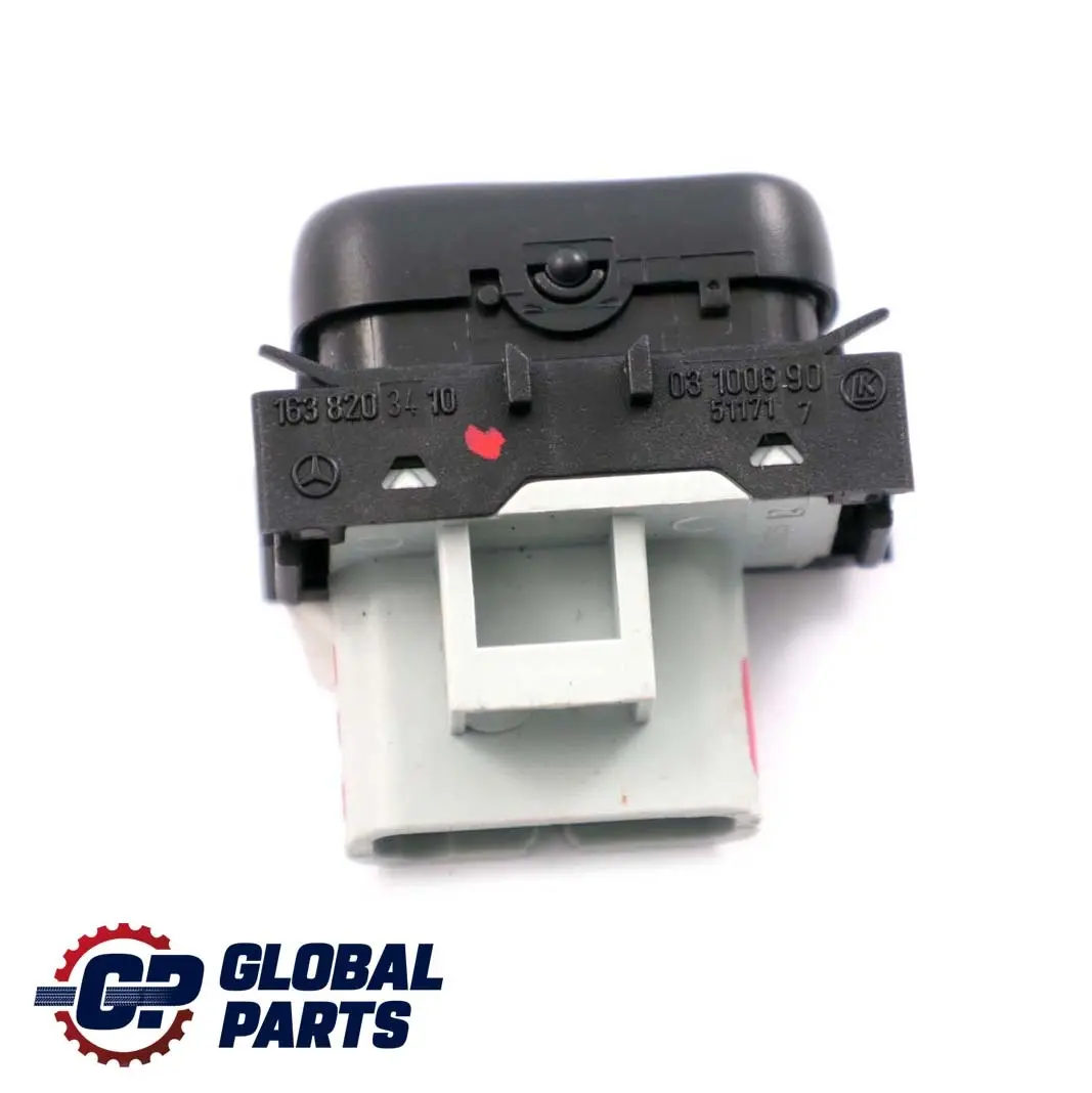 Classe M ML W163 Interruttore tergicristallo posteriore per Mercedes con numero di parte A1638203410 Mercedes Classe M ML W163 Interruttore tergicristallo posteriore - SKU A1638203410 - Numero di parte A1638203410