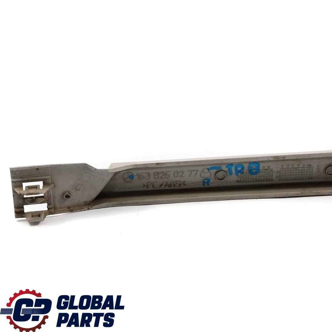 Mercedes-Benz M ML W163 Headlight Trim Cover Right O/S Travertine Beige - 693 to with Part number A1638260277 Mercedes-Benz M ML W163 Headlight Trim Cover Right O/S Travertine Beige - 693 - SKU A1638260277-TRB - Part number A1638260277