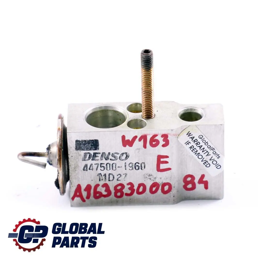 Mercedes-Benz Classe M ML W163 Valvola espansione climatizzatore per con numero di parte A1638300084 Mercedes-Benz Classe M ML W163 Valvola espansione climatizzatore - SKU A1638300084 - Numero di parte A1638300084