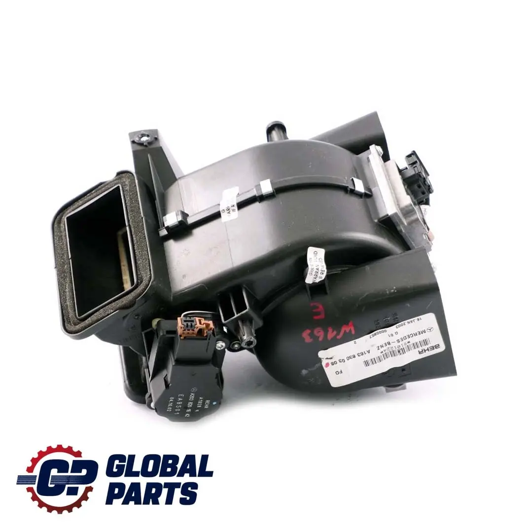 Moteur De Ventilateur Chauffage pour Mercedes ML W163 à propos du numéro de pièce A1638300308 Mercedes ML W163 Moteur De Ventilateur Chauffage - SKU A1638300308 - Numéro de pièce A1638300308