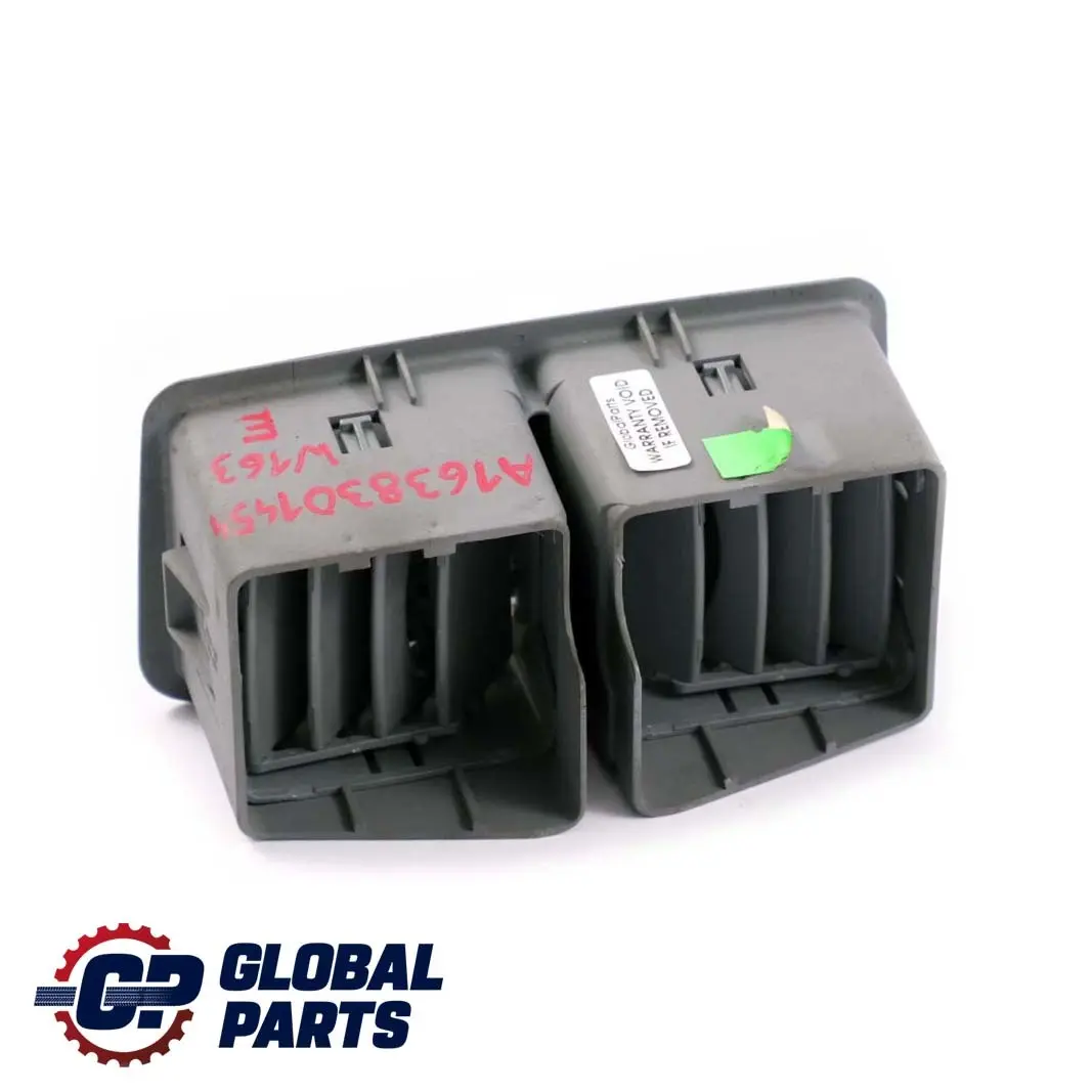  Mercedes-Benz M-Klasse ML W163 Lüftungsgitter Mittelkonsole Hinten - SKU A1638300754 - Teilenummer A1638300754