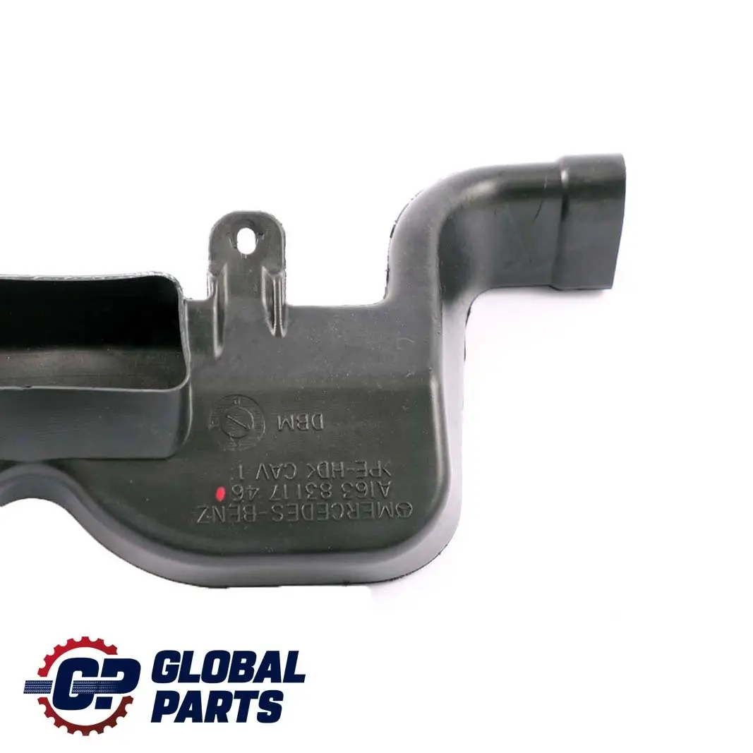 Mercedes Clase ML W163 Conducto De Aire Guia Canal Inferior Central - SKU A1638311746 - Número de pieza A1638311746