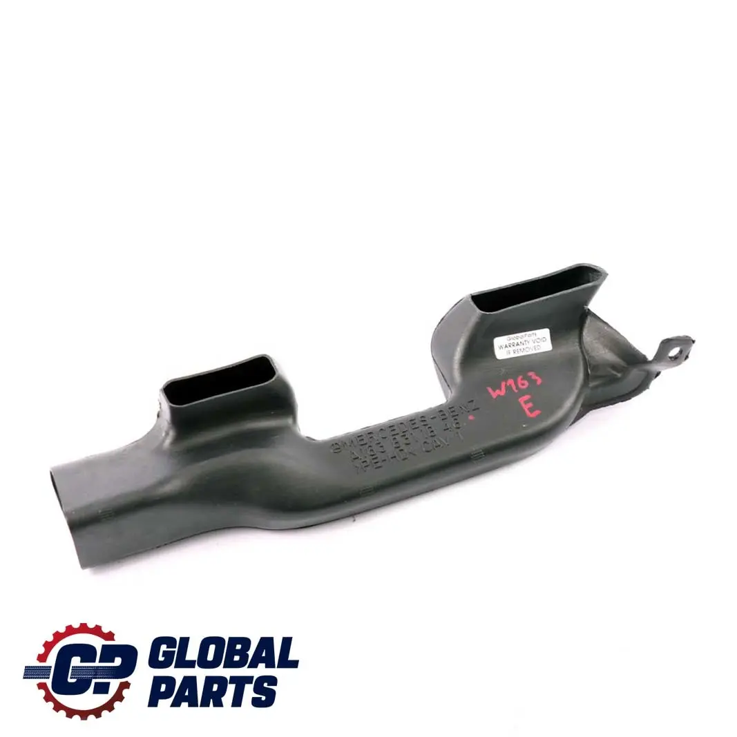 Mercedes-Benz Classe ML W163 Conduit D'Air Canal Air en Bas a Droite pour à propos du numéro de pièce A1638311846 Mercedes-Benz Classe ML W163 Conduit D'Air Canal Air en Bas a Droite - SKU A1638311846 - Numéro de pièce A1638311846