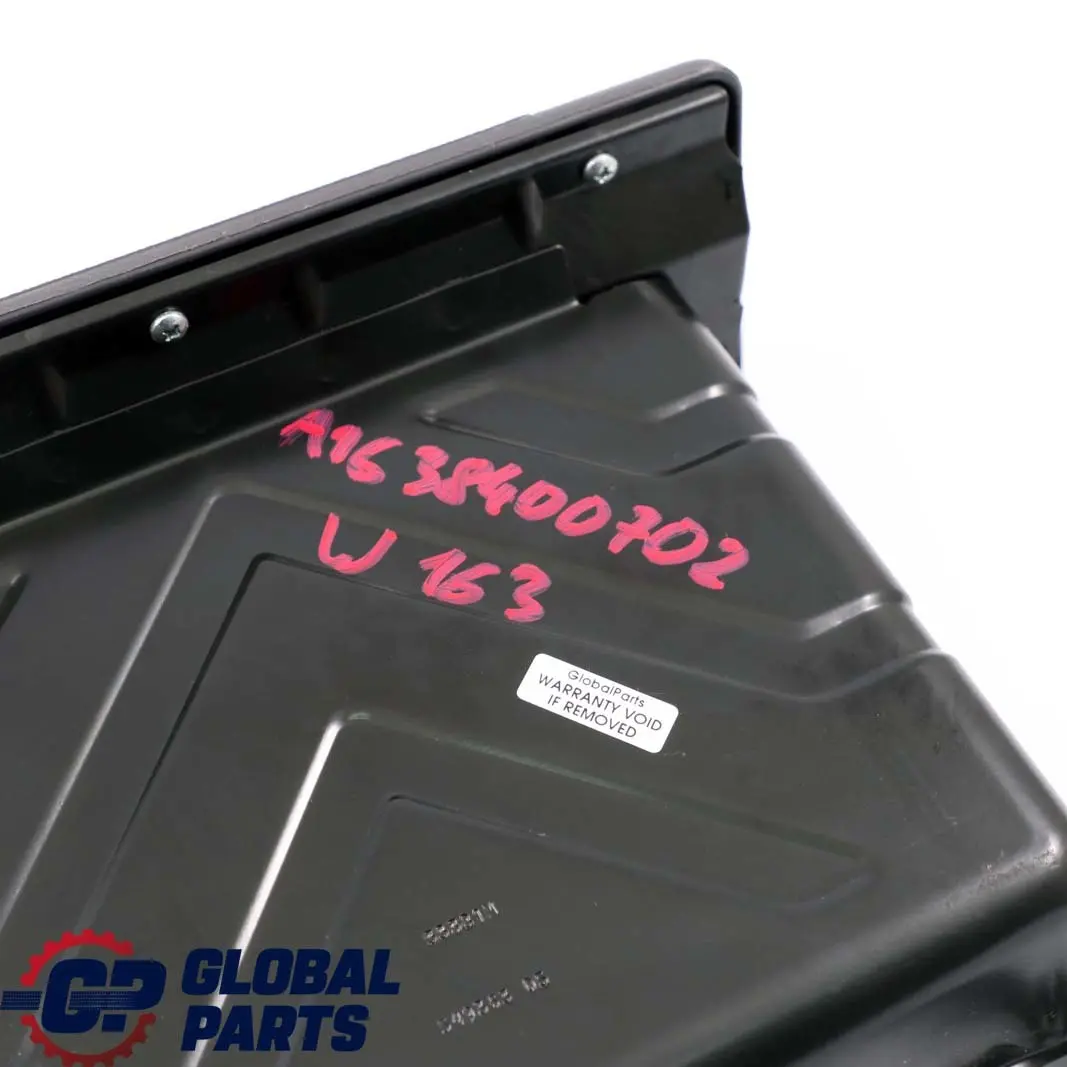 Mercedes-Benz M-Class ML W163 Front Seat Lockable Safe Box Trunk Insert Black to with Part number A1638400702 Mercedes-Benz M-Class ML W163 Front Seat Lockable Safe Box Trunk Insert Black - SKU A1638400702 - Part number A1638400702