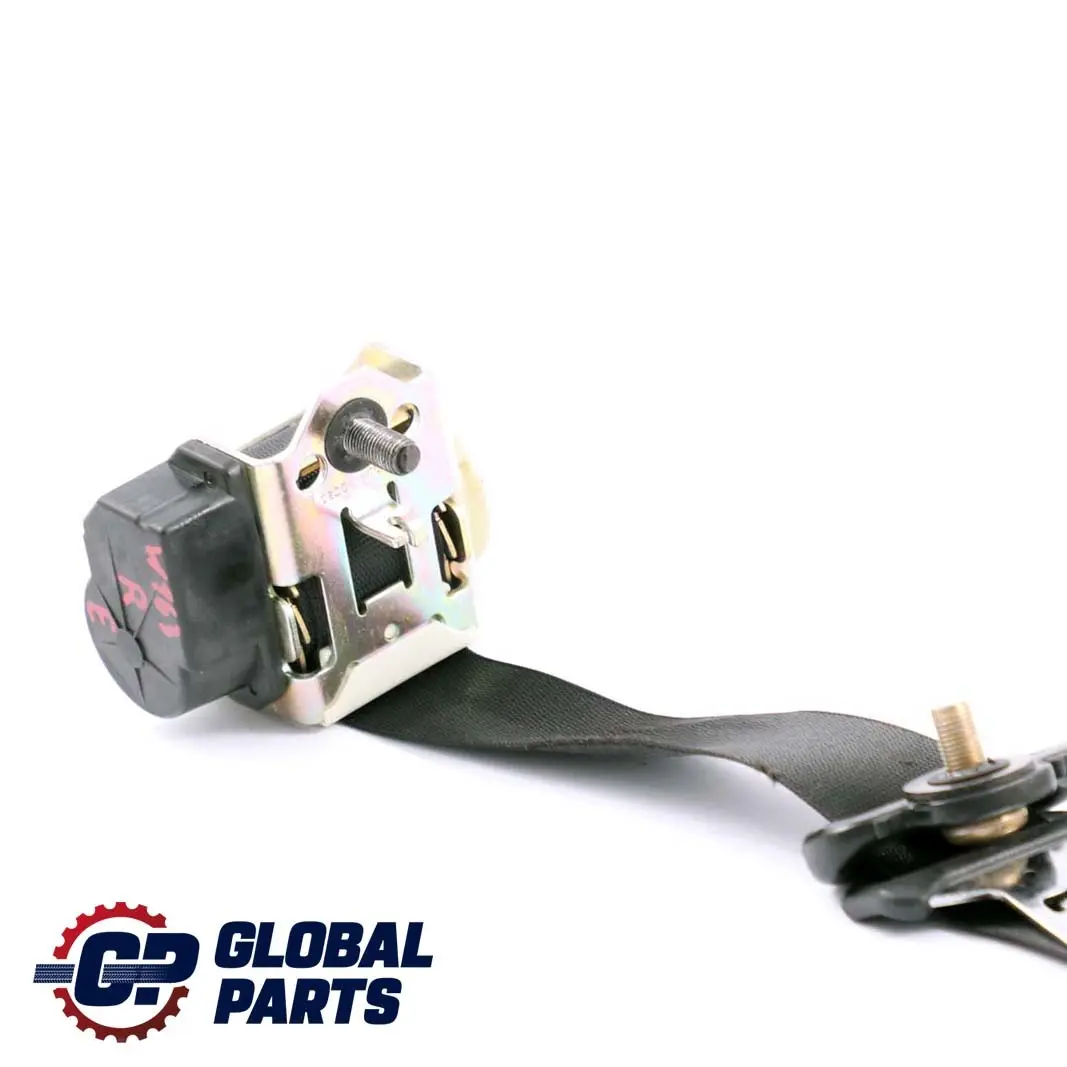 Mercedes ML W163 Seat Belt Rear Right O/S Black - SKU A1638600685 - Part number A1638600685