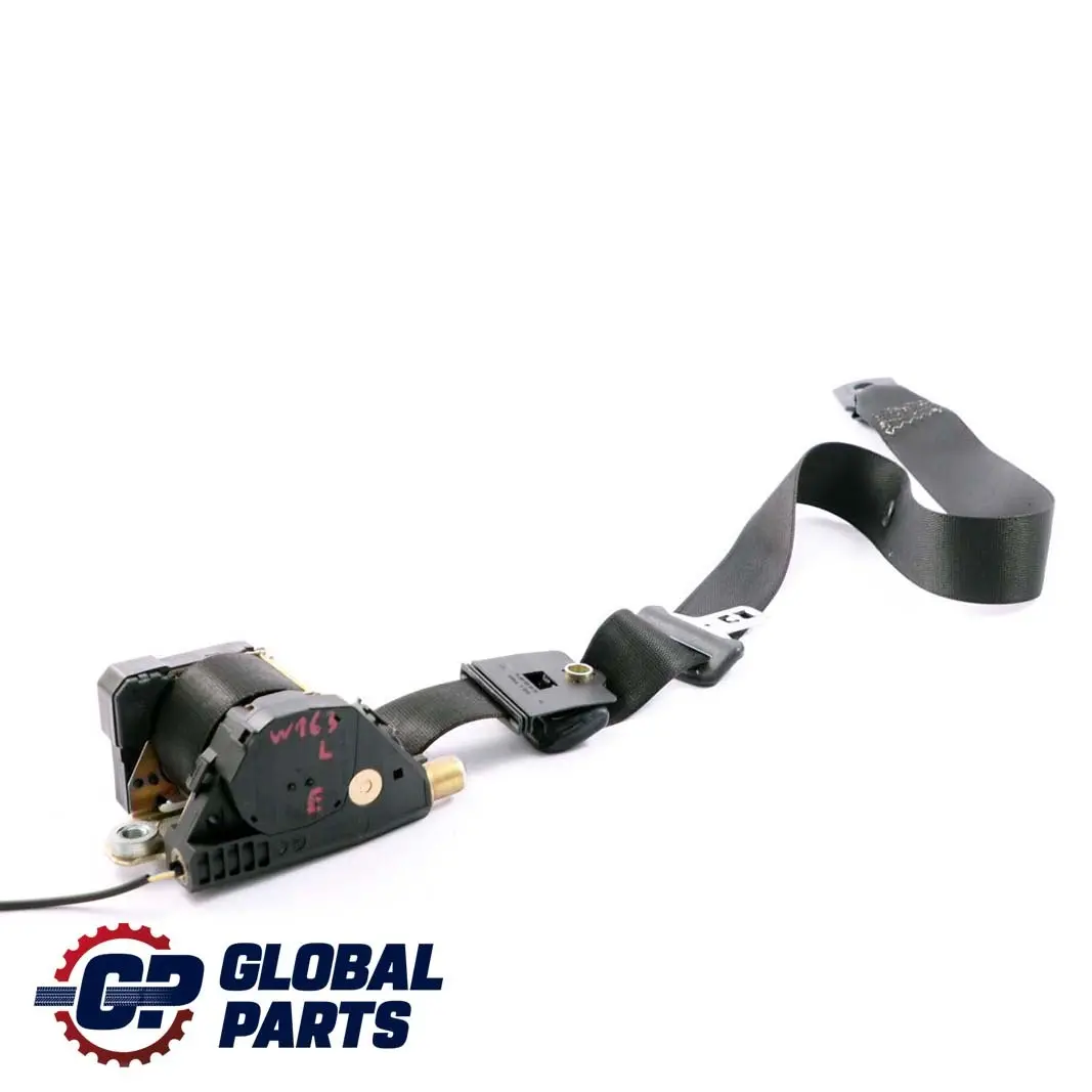 Mercedes W163 Cintura Sicurezza Anteriore Sinistra Nero - SKU A1638602985 - Numero di parte A1638602985