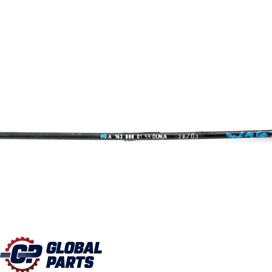 Mercedes-Benz M-Class ML W163 Engine Bonnet Hood Lock Release Cable to with Part number A1638800159 Mercedes-Benz M-Class ML W163 Engine Bonnet Hood Lock Release Cable - SKU A1638800159 - Part number A1638800159