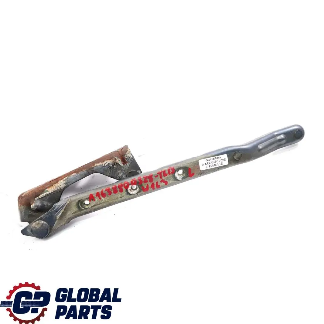 Mercedes Classe M ML W163 Cerniera sinistra N/S Cofano anteriore Teallite Blu - SKU A1638800328-TLB - Numero di parte A1638800328