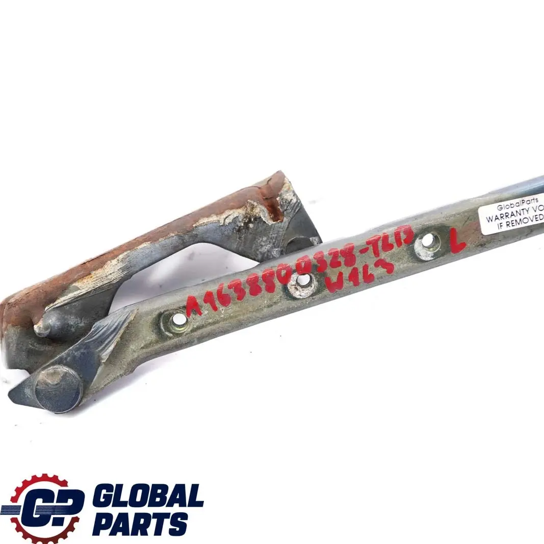 Mercedes Classe M ML W163 Cerniera sinistra N/S Cofano anteriore Teallite Blu - SKU A1638800328-TLB - Numero di parte A1638800328