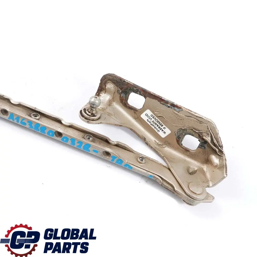  Mercedes-Benz M-Class ML W163 Hinge Left N/S Hood Bonnet Front Travertine Beige - SKU A1638800328-TRB - Part number A1638800328