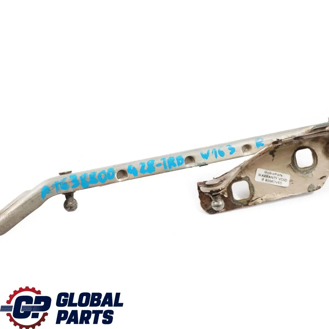 Mercedes-Benz M-Class W163 Hinge Right O/S Hood Bonnet Front Travertine Beige to with Part number A1638800428 Mercedes-Benz M-Class W163 Hinge Right O/S Hood Bonnet Front Travertine Beige - SKU A1638800428-TRB - Part number A1638800428