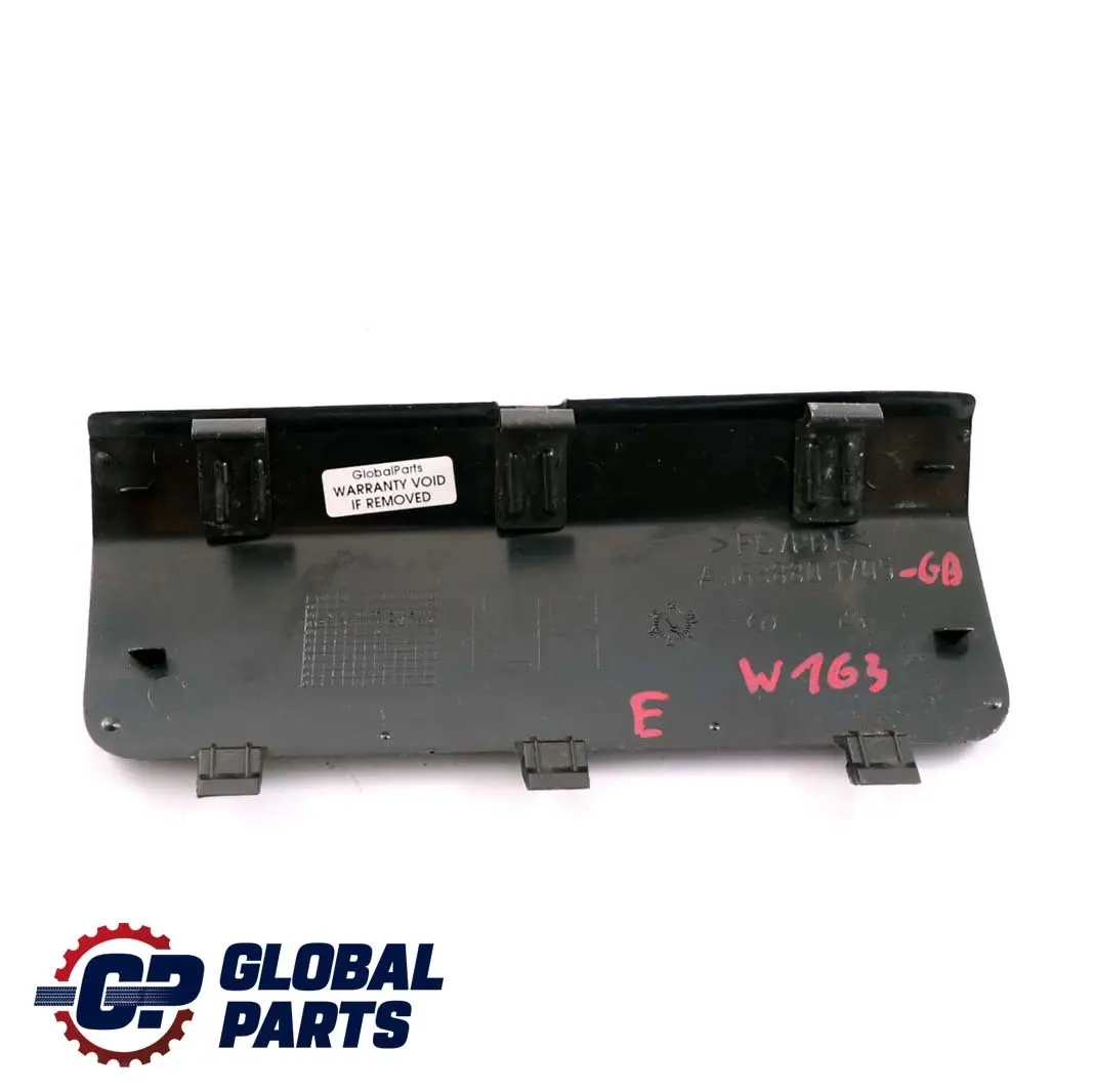 Mercedes-Benz M ML W163 Left Rear N/S Bumper Tow Hook Cover Fit Green Black 189 to with Part number A1638801705 Mercedes-Benz M ML W163 Left Rear N/S Bumper Tow Hook Cover Fit Green Black 189 - SKU A1638801705-GB - Part number A1638801705