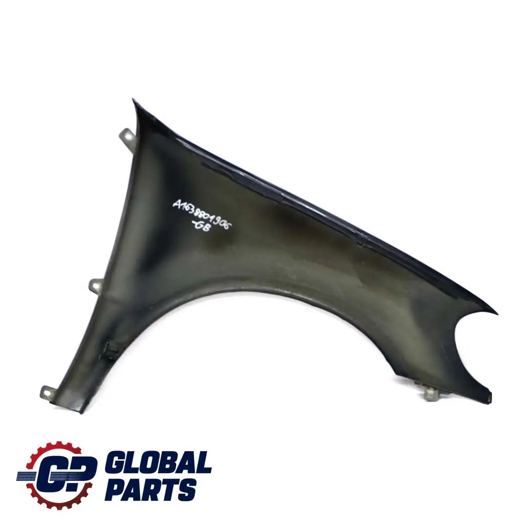 Mercedes ML W163 Front Left N/S Side Panel Wing Fender Green Black Metallic 189 - SKU A1638801906-GB - Part number A1638801906