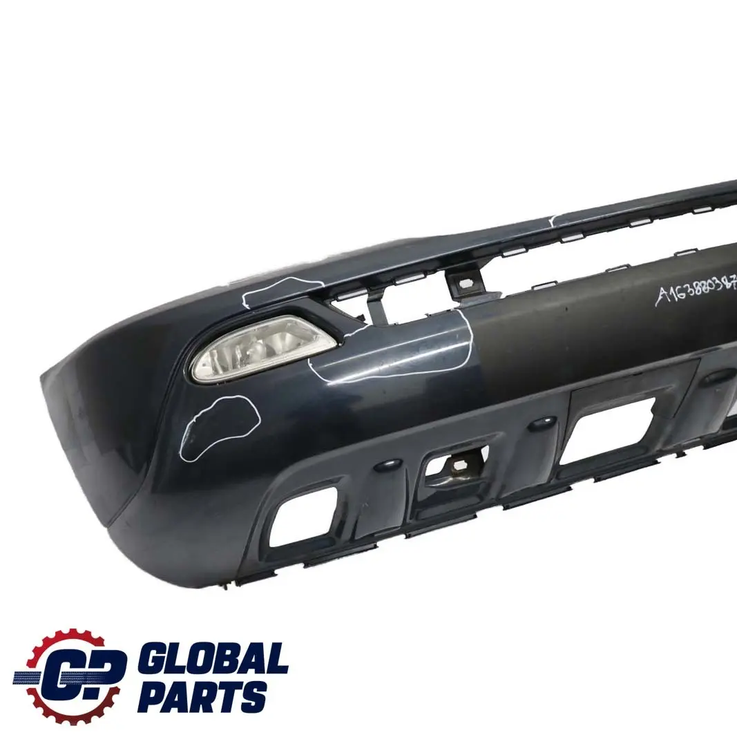  Mercedes-Benz M-Klasse W163 Stossfänger Vorn Smaragdschwarz Metallic - 189 - SKU A1638803870-GB - Teilenummer A1638803870