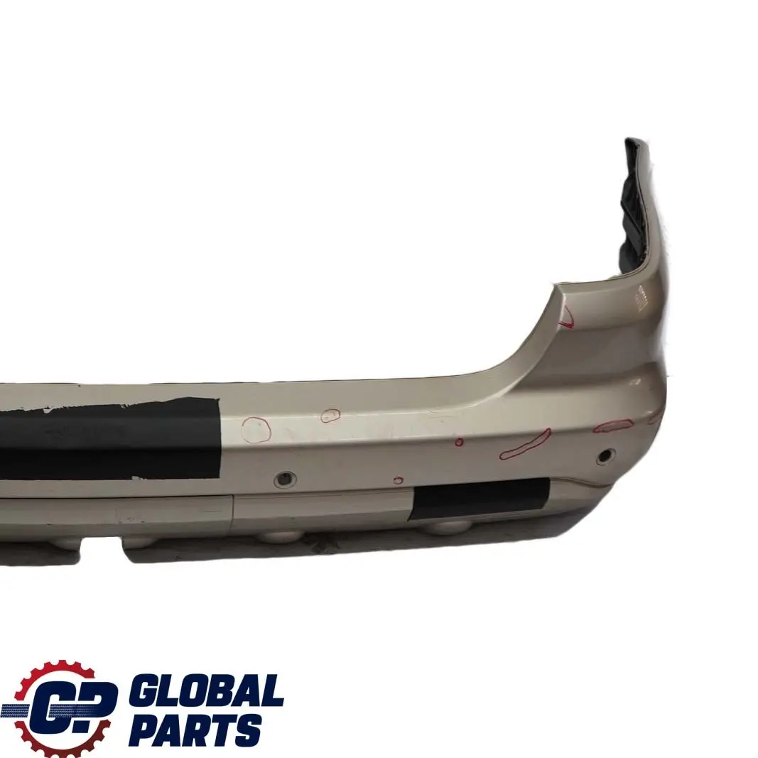 Mercedes-Benz M-Class ML W163 Rear Bumper Trim Panel Travertine Beige - 693 to with Part number A1698856525 Mercedes-Benz M-Class ML W163 Rear Bumper Trim Panel Travertine Beige - 693 - SKU A1638807271-TRB - Part number A1698856525
