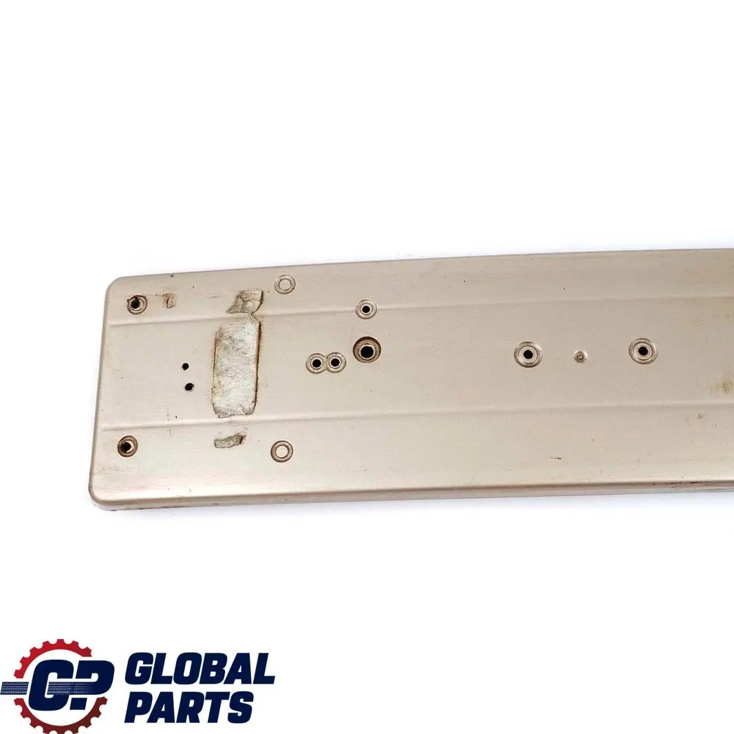  Mercedes-Benz ML W163 Front Bumper Licence Plate Holder Travertine Beige - 693 - SKU A1638851781-TRB - Part number A1638851781