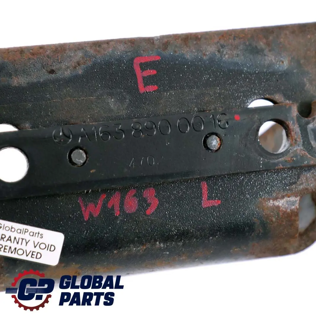 Barra De remolque Soporte De enganche Izquierda para Mercedes W163 con número de pieza A1638900016 Mercedes W163 Barra De remolque Soporte De enganche Izquierda - SKU A1638900016 - Número de pieza A1638900016