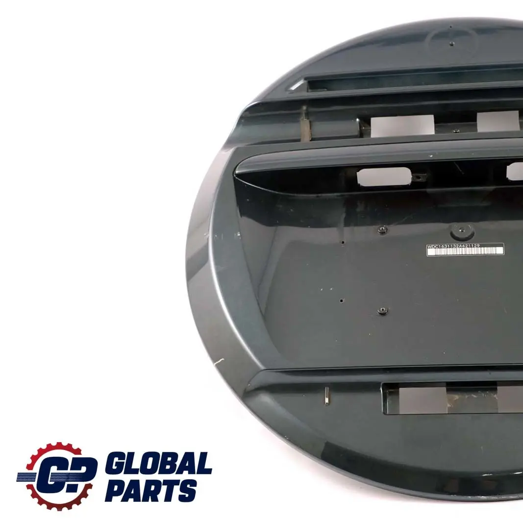Mercedes-Benz M-Klasse ML W163 Reserverad Abdeckung Deckel Smaragdschwarz 189  - SKU A1638900408-GB - Teilenummer A1638900408